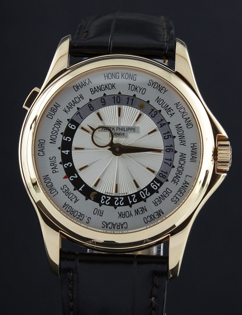 (image for) LIKE NEW PATEK PHILIPPE WORLD TIME 18K ROSE GOLD / 5130R